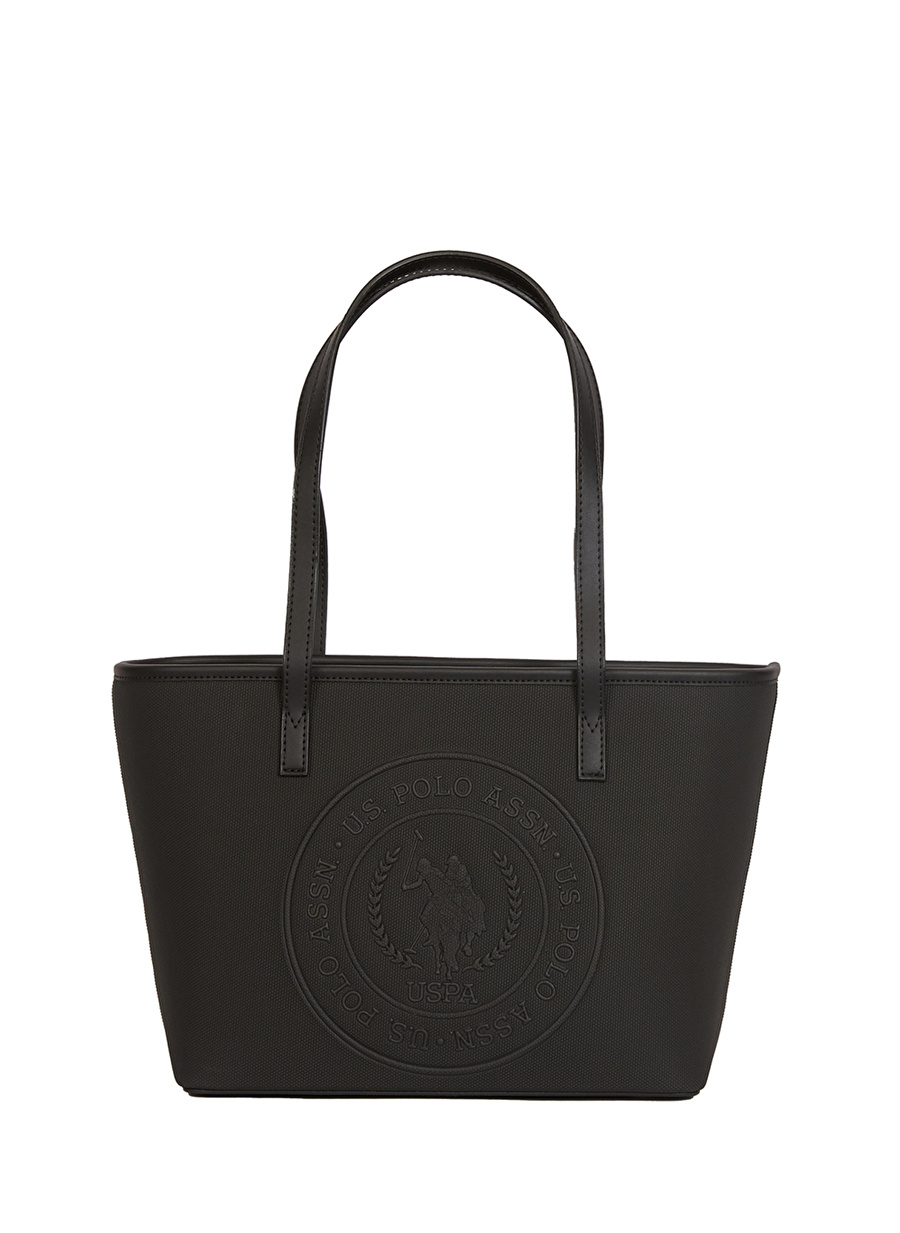 U.S. Polo Assn. Siyah Kadın 29x23x14 cm Omuz Çantası US24300