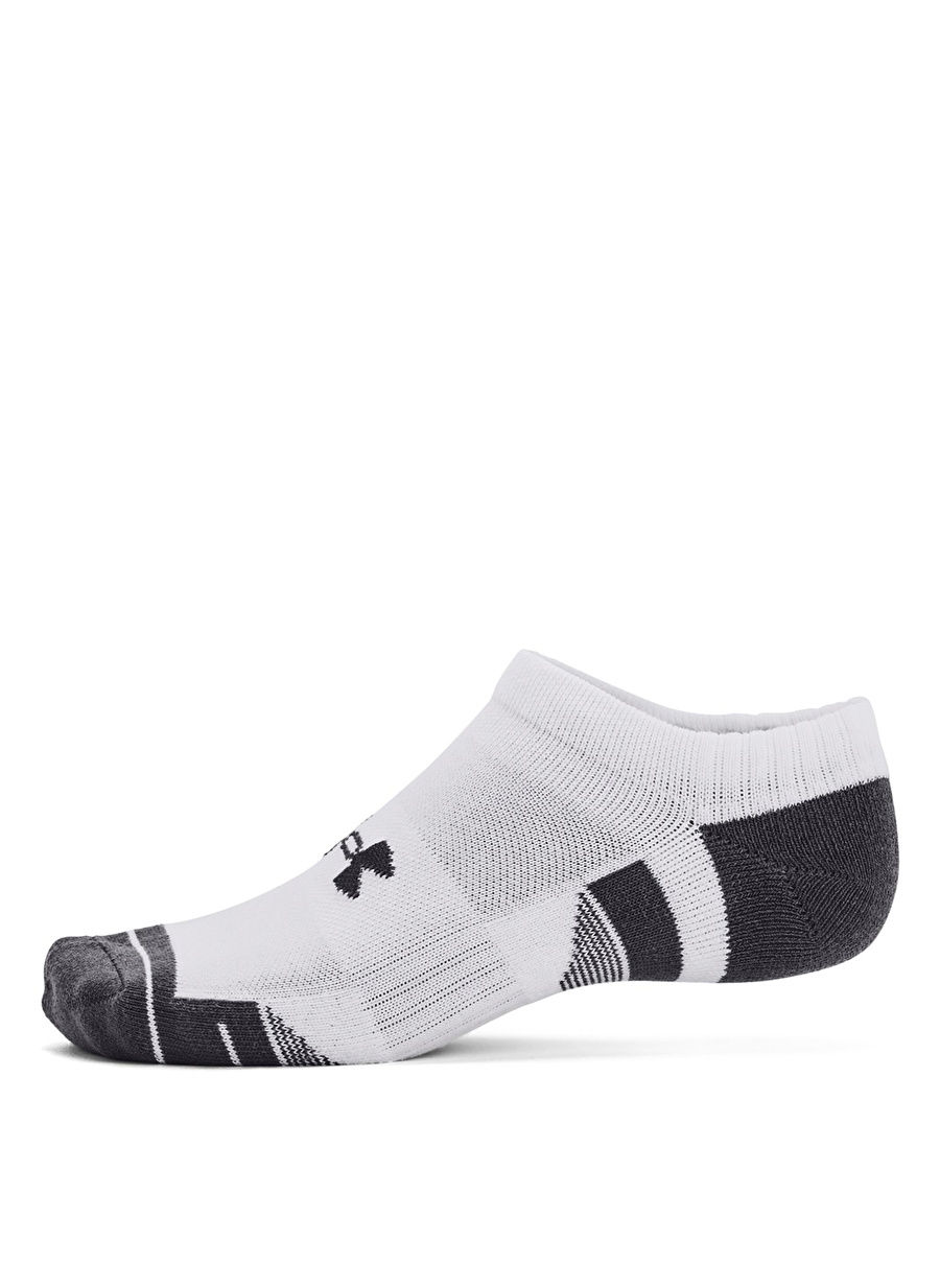 Under Armour 1379526-100 UA Performance Cotton 3 Beyaz Unisex Çorap