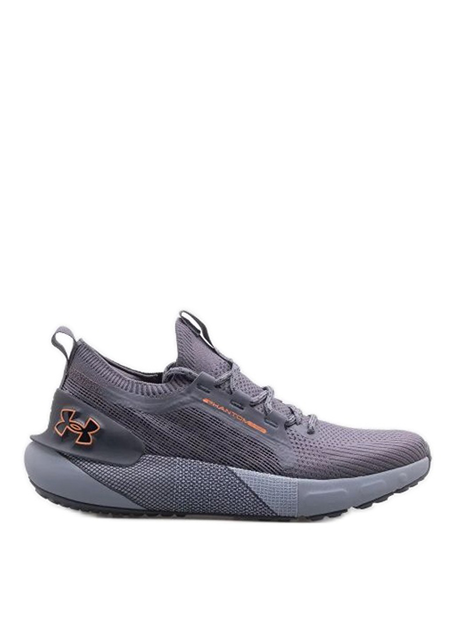 Under Armour 3026582-104 UA HOVR Phantom 3 SE Gri Erkek Standart Fit Koşu Ayakkabısı