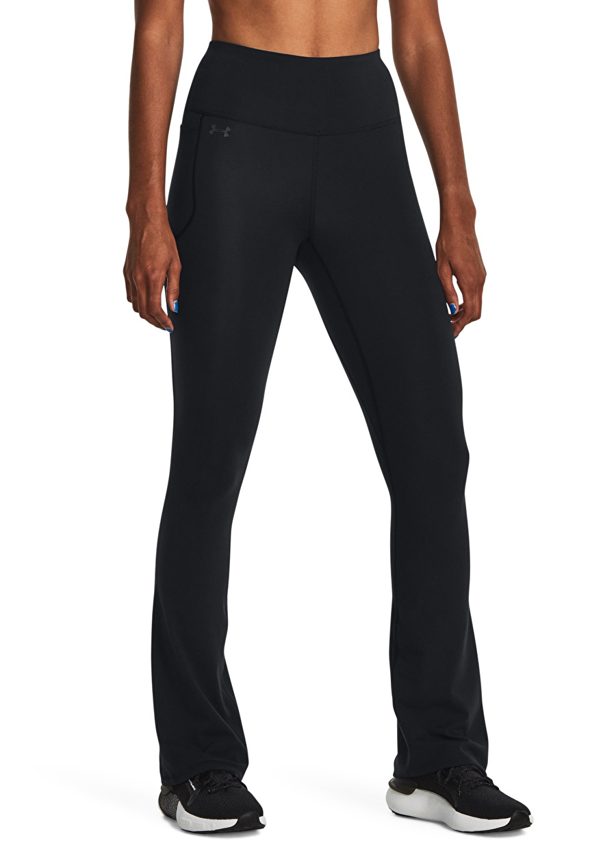 Under Armour 1379176-001 Motion Flare Pant Siyah Kadın Slim Fit Eşofman Altı