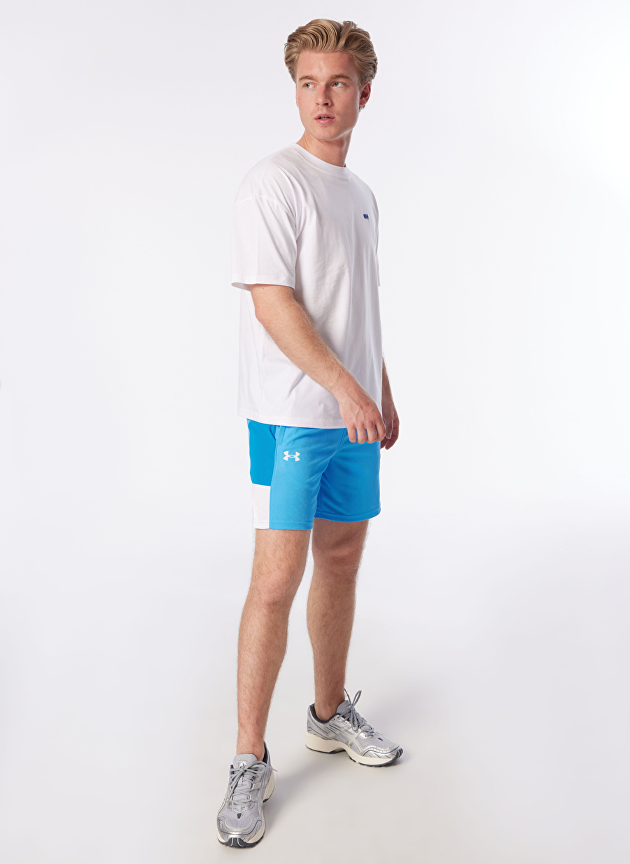 Under Armour Mavi Erkek Bol Kesim Şort 1383389-444 UA Baseline Short