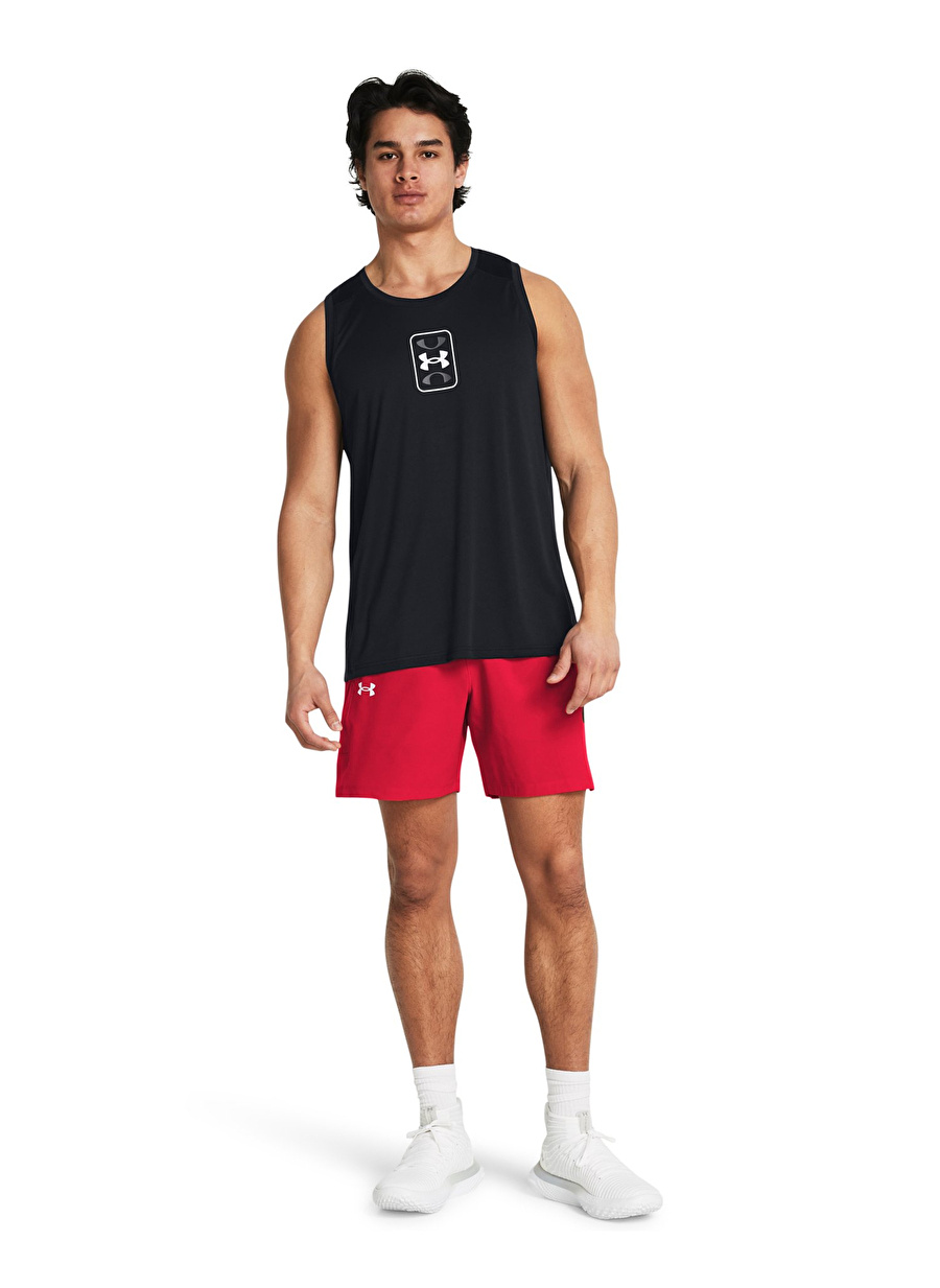 Under Armour 1383391-600 UA Baseline Woven Short Kırmızı Erkek Oversize Şort