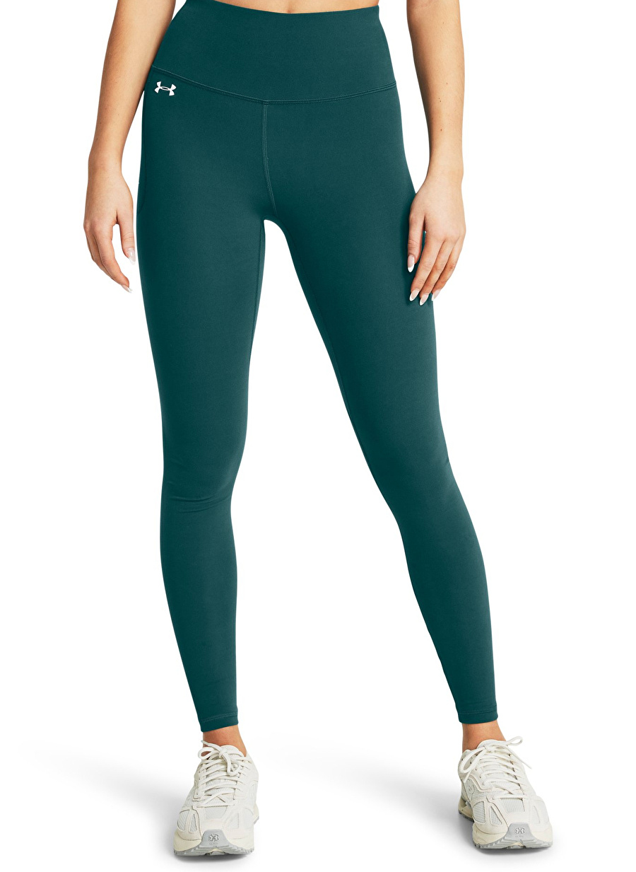 Under Armour 1361109-449 Motion Legging Petrol Kadın Slim Fit Tayt