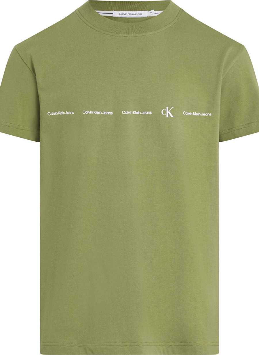 Yeşil Erkek T-Shirt J30J324668L9N