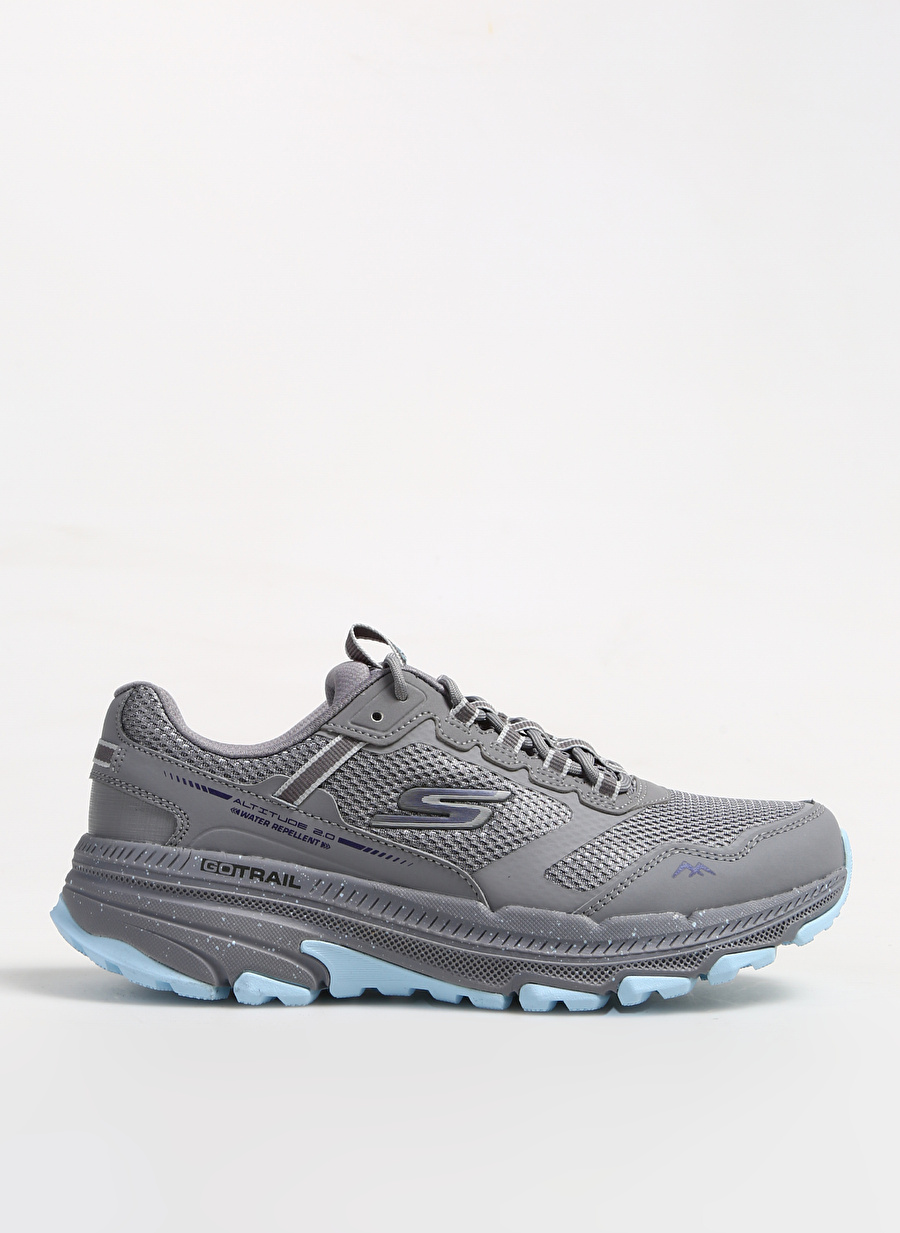 Skechers Gri - Mavi Kadın Koşu Ayakkabısı 129525 GYBL GO RUN TRAİL ALTİTUDE 2