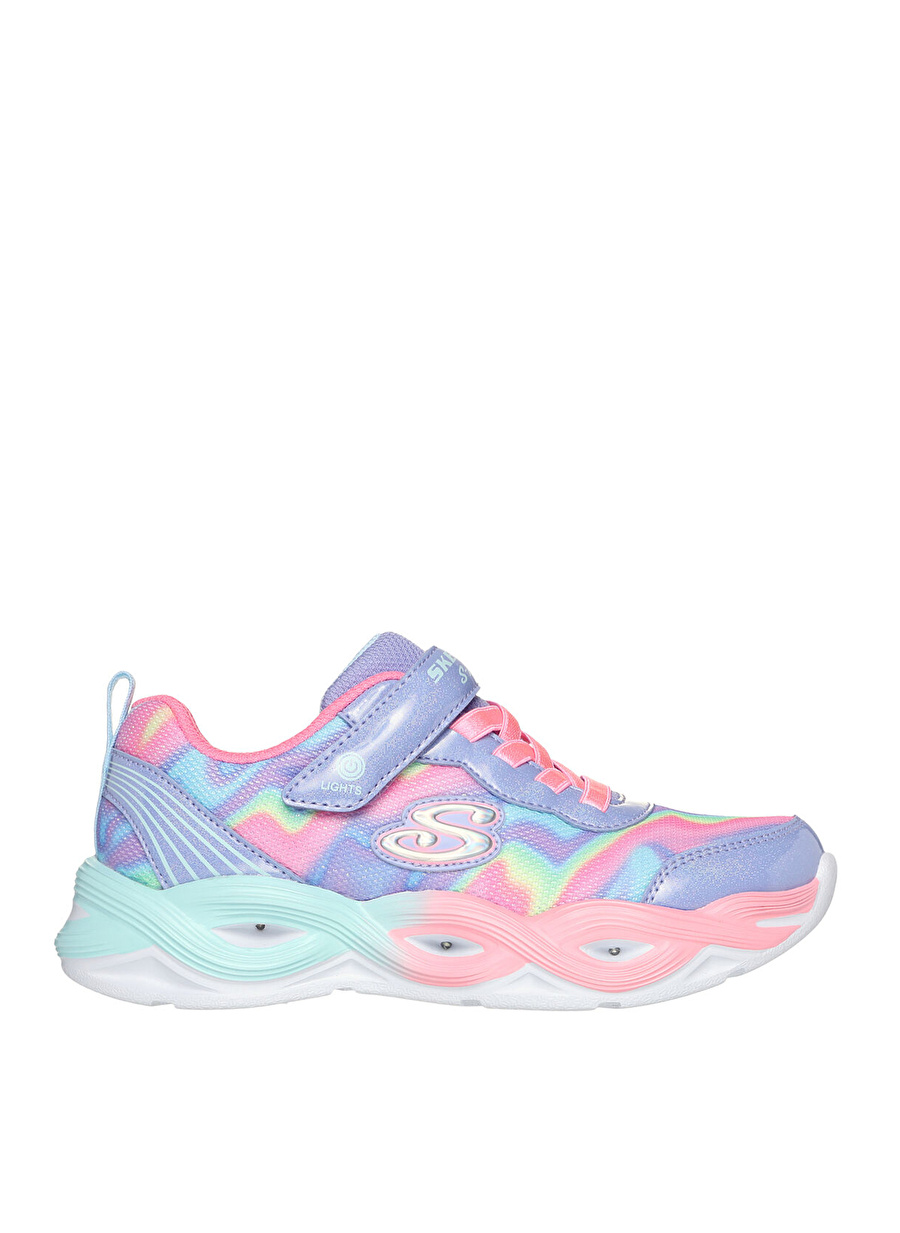 Skechers Kız Çocuk Yürüyüş Ayakkabısı 303716L PWMT-Twisty Glow Sorbt Swrl