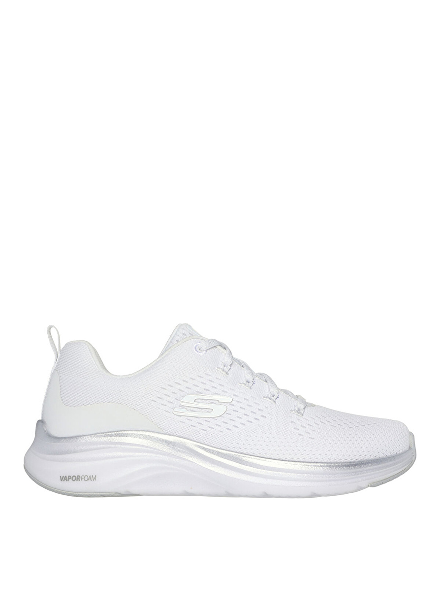 Skechers Beyaz - Gümüş Kadın Yürüyüş Ayakkabısı 150025 WSL VAPOR FOAM - MİDNİGHT GL