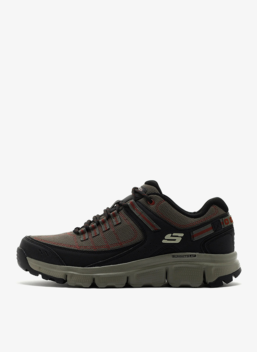 Skechers Yeşil - Siyah Erkek Yürüyüş Ayakkabısı 237620 OLBK SUMMİTS AT - UPPER DRAF