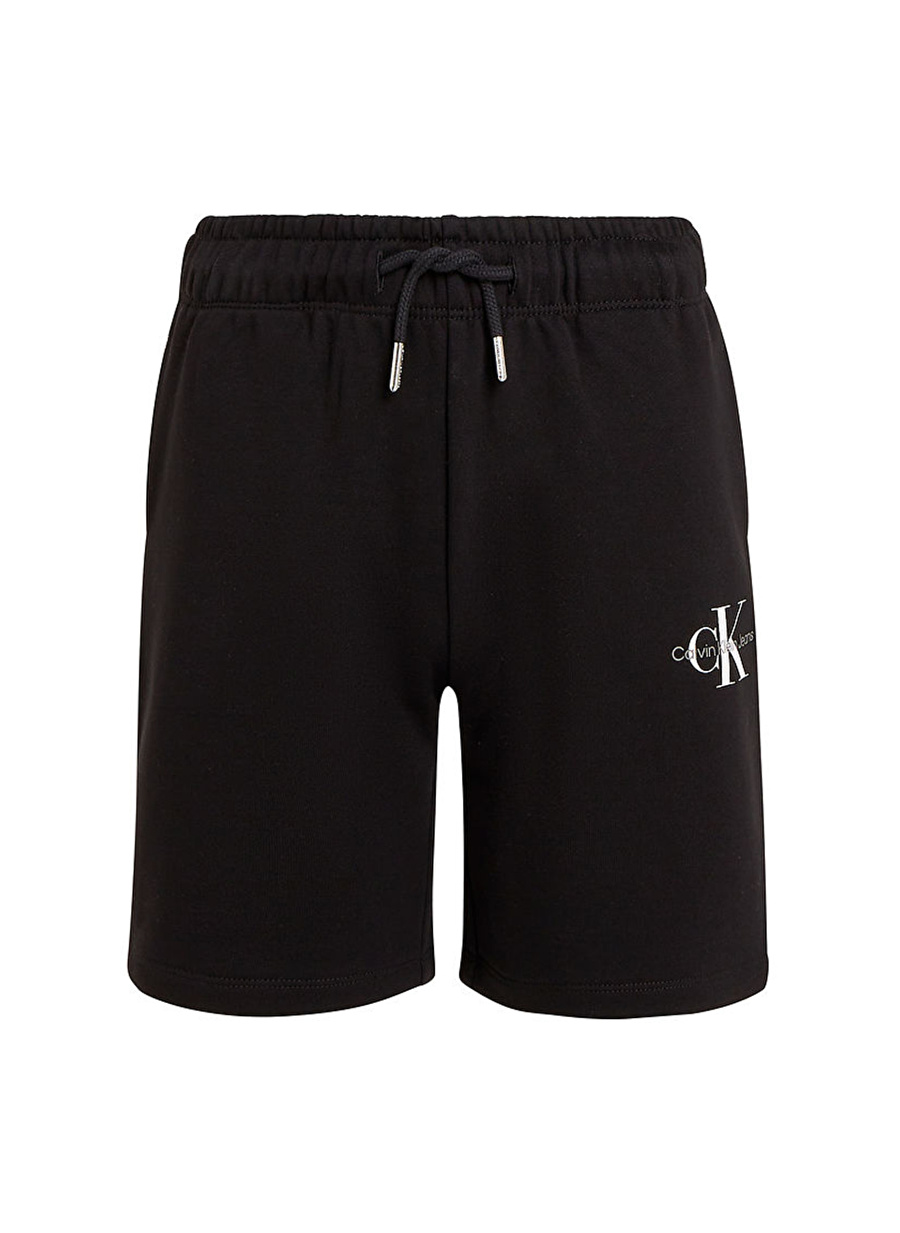 Calvin Klein Normal Siyah Erkek Şort MONOGRAM RELAXED SHORTS