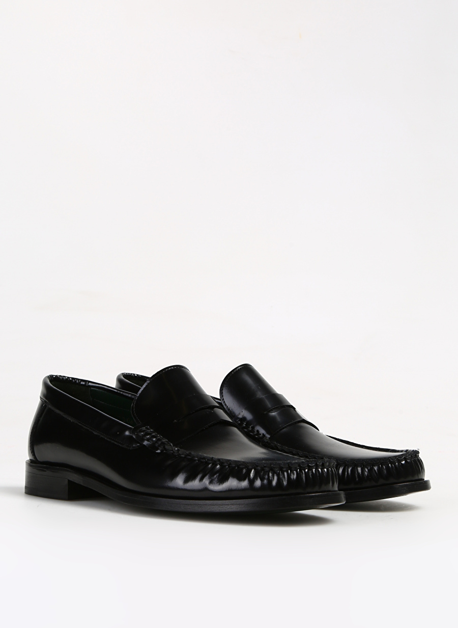 George Hogg Deri Siyah Erkek Loafer 10984-4SS_1