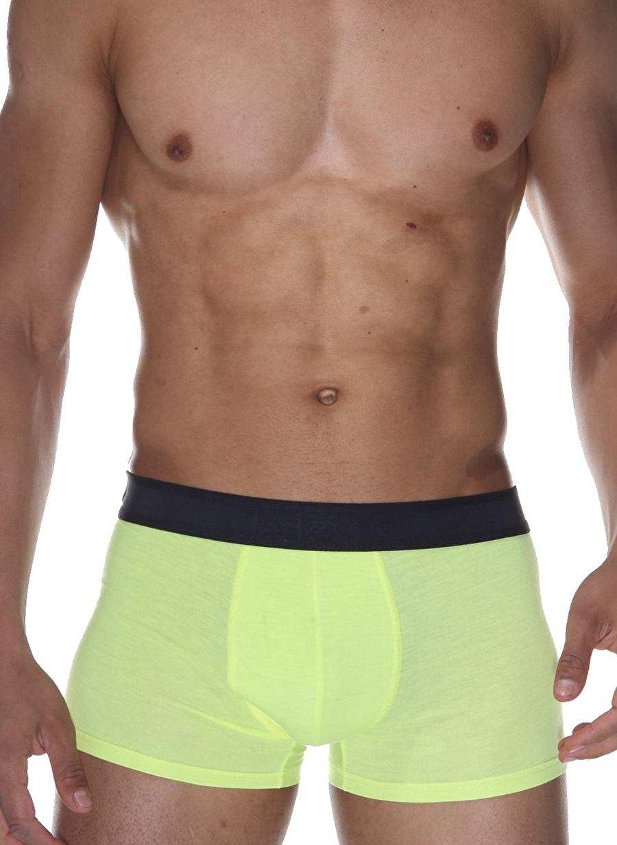 Darkzone Erkek Neon Sarı Boxer DZN2036