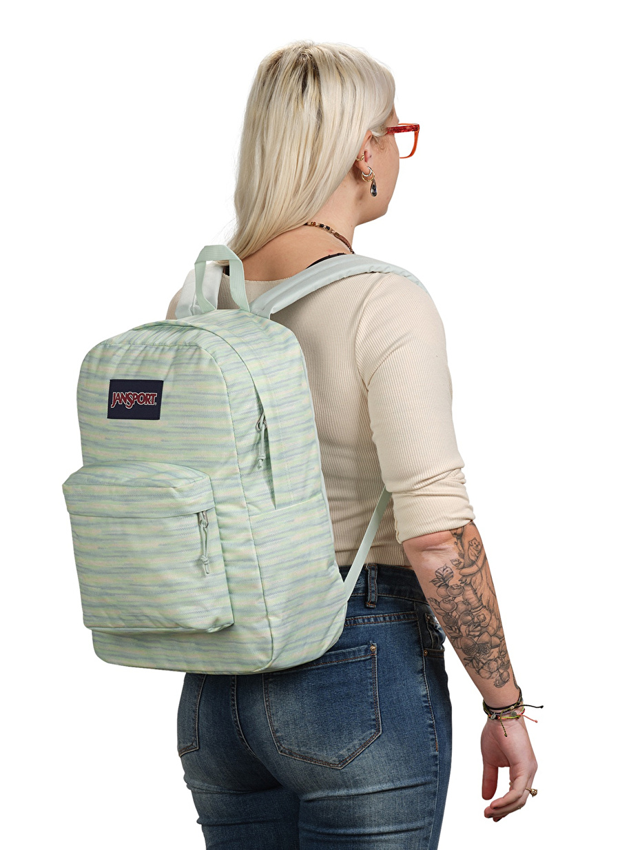 Jansport Yeşil Unisex 32x14x42 cm Sırt Çantası EK0A5BAG6K01 SuperBreak One