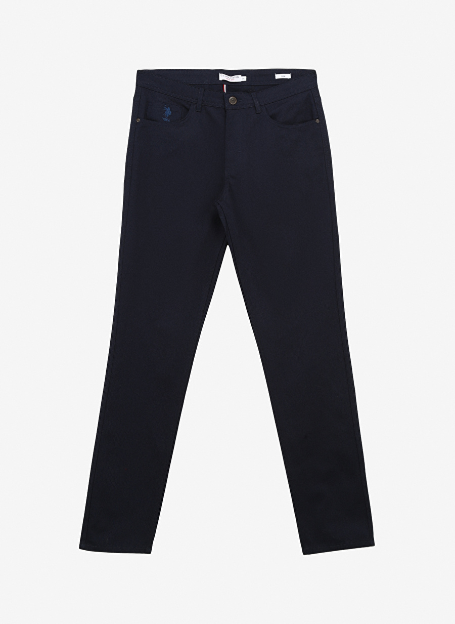 U.S. Polo Assn. Slim Fit Lacivert Erkek Pantolon DERNEST23K