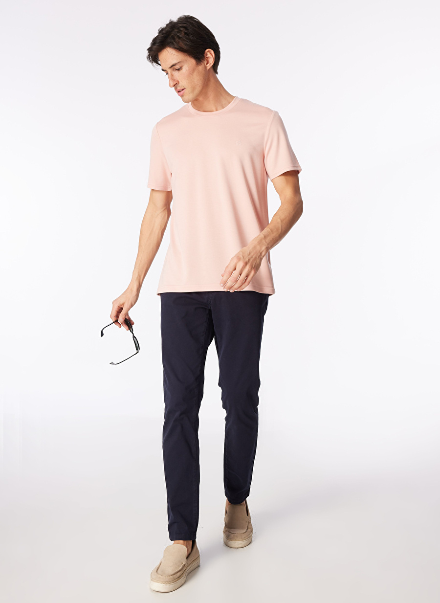 Network Pembe Erkek Slim Fit Polo T-Shirt 1091144