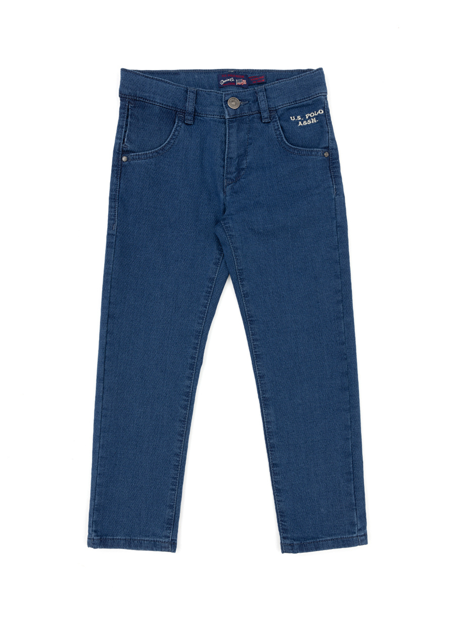 U.S. Polo Assn. Normal Bel İndigo Erkek Denim Pantolon TORRESKIDS