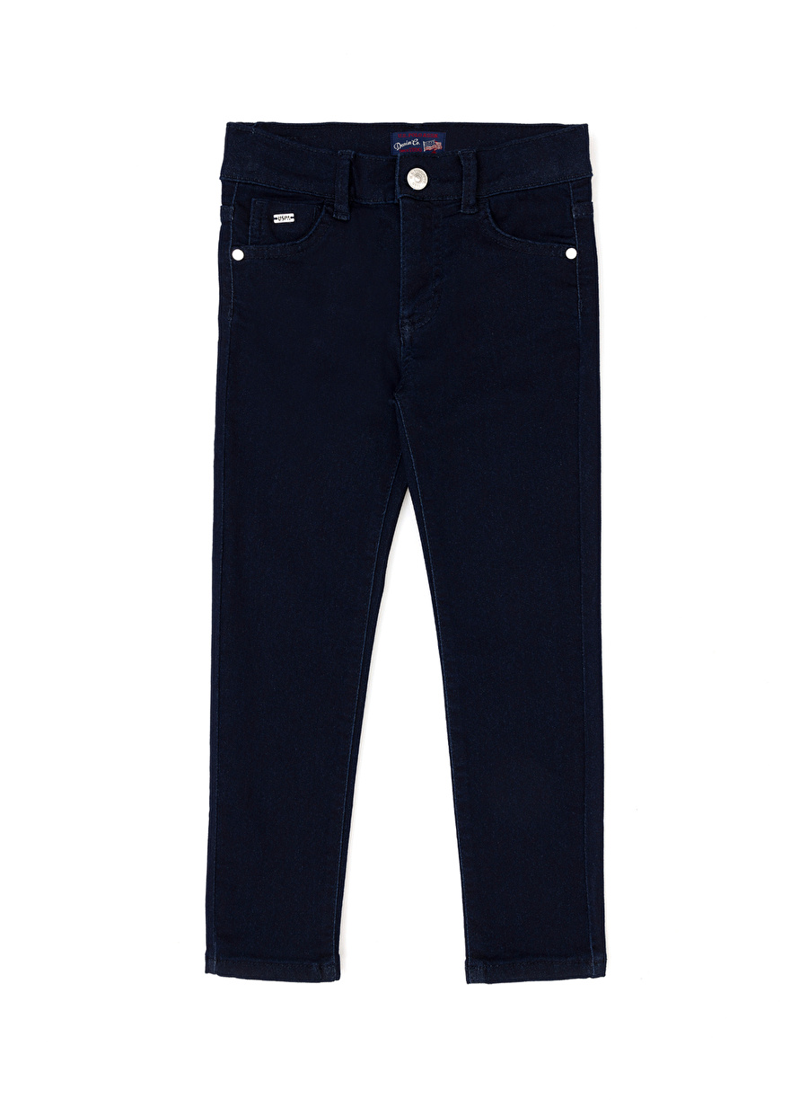 U.S. Polo Assn. Normal Bel İndigo Kadın Denim Pantolon ISSYKIDS24Y-K