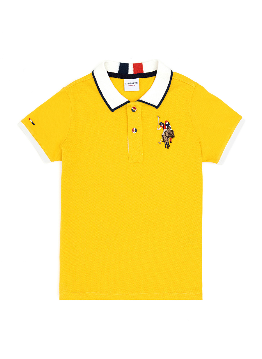 U.S. Polo Assn. Sarı Erkek T-Shirt SD01KIDSIY024_1