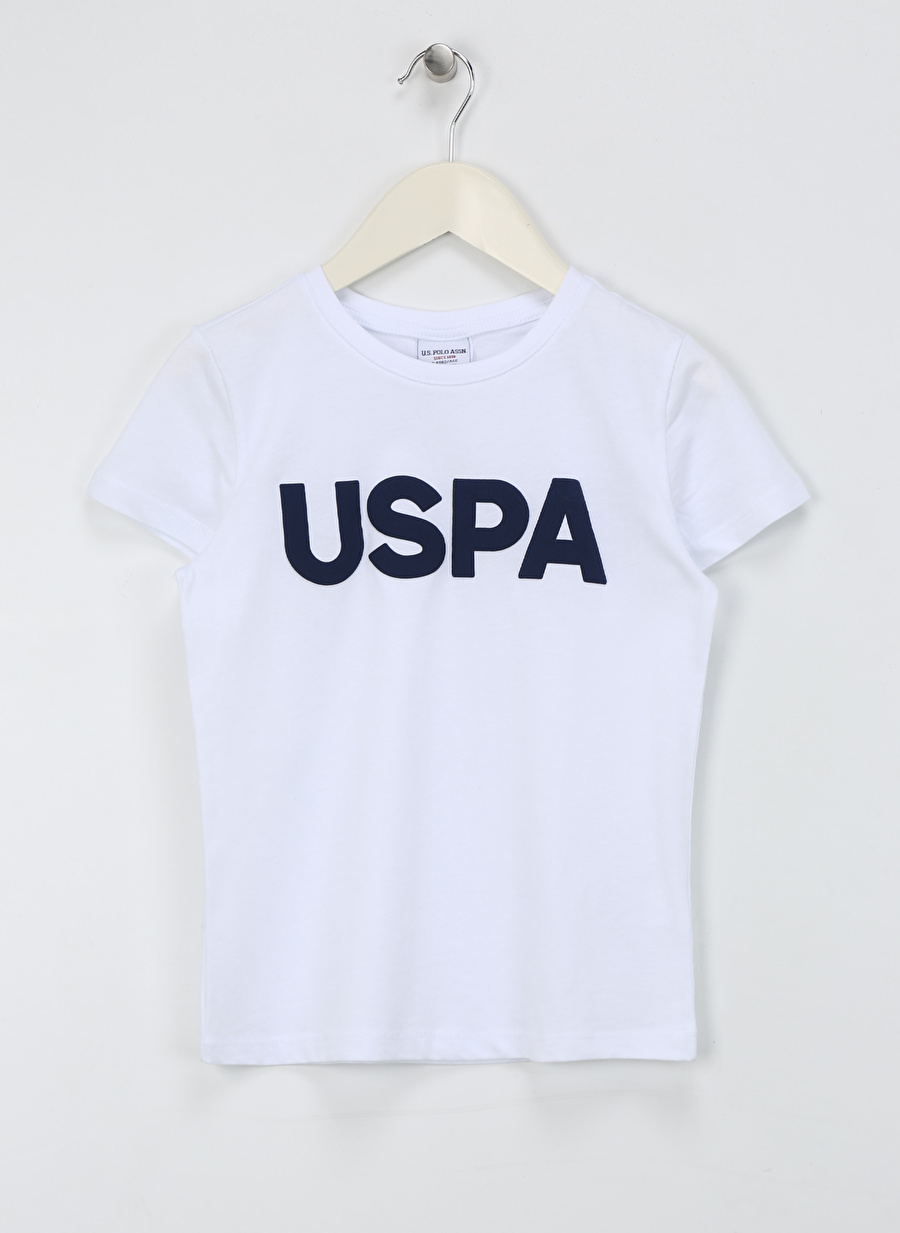 U.S. Polo Assn. Beyaz Erkek T-Shirt GEARTKIDSIY024