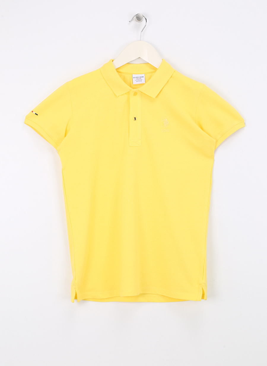 Sarı Erkek Regular Fit Polo T-Shirt TP01IY024