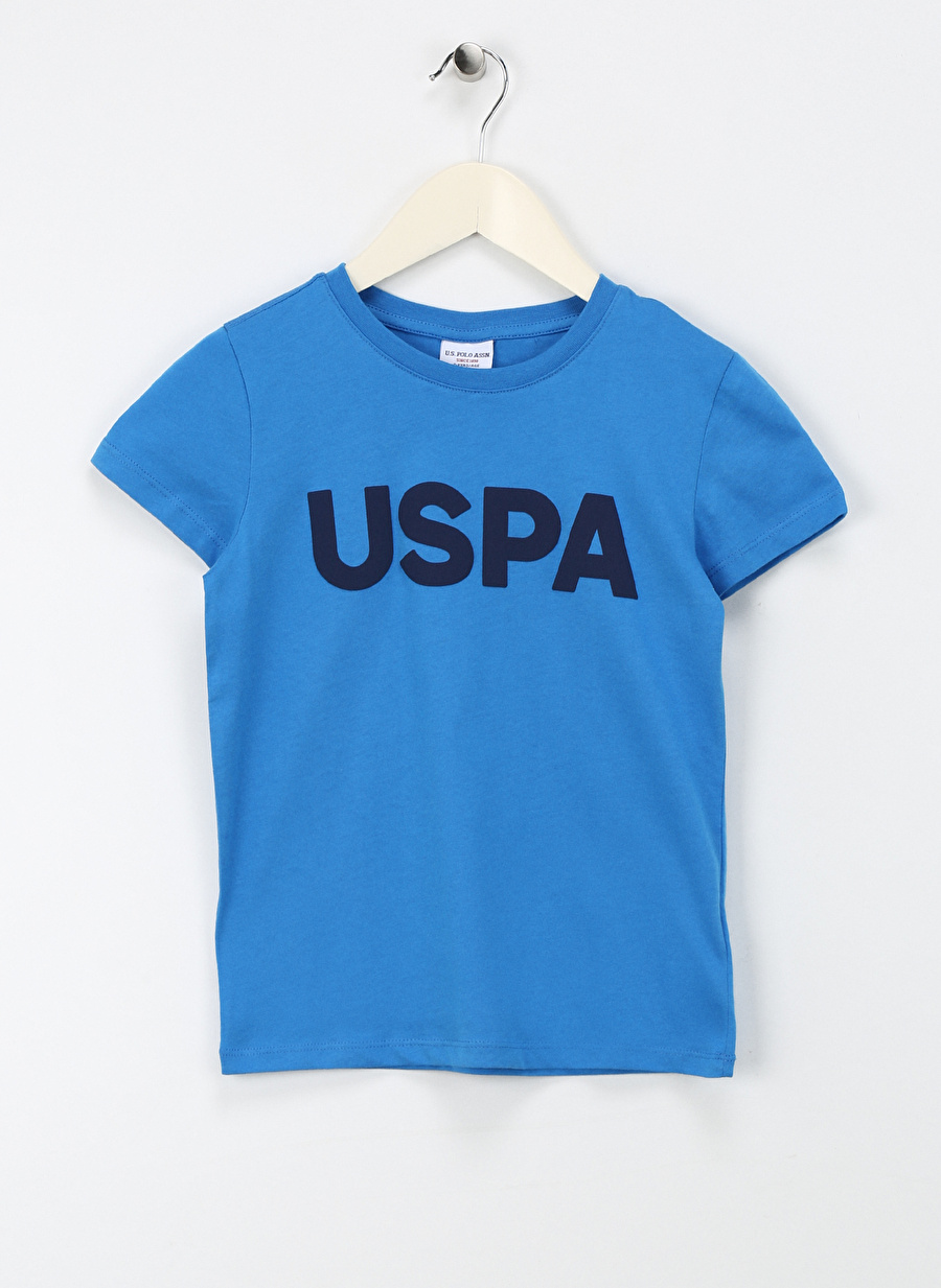 U.S. Polo Assn. Mavi Erkek T-Shirt GEARTKIDSIY024