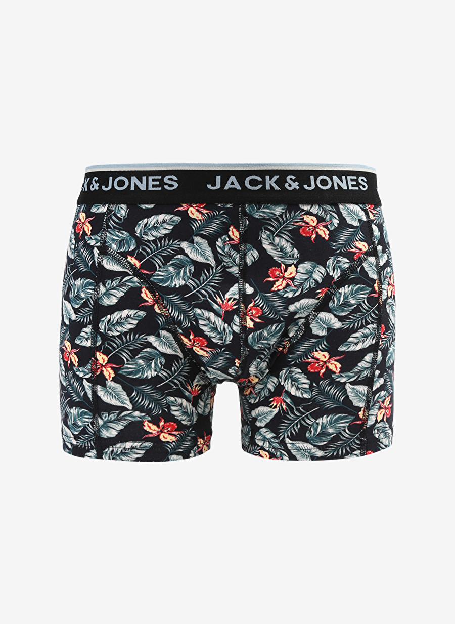 Jack & Jones Siyah Erkek Boxer 12262301_JACORCHID TRUNK TRY