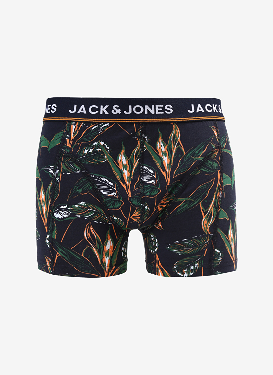 Jack & Jones Yeşil Erkek Boxer 12262242_JACLEAVES TRUNK TRY