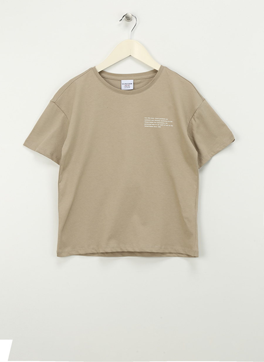 U.S. Polo Assn. Açık Haki Erkek T-Shirt DORNKIDS