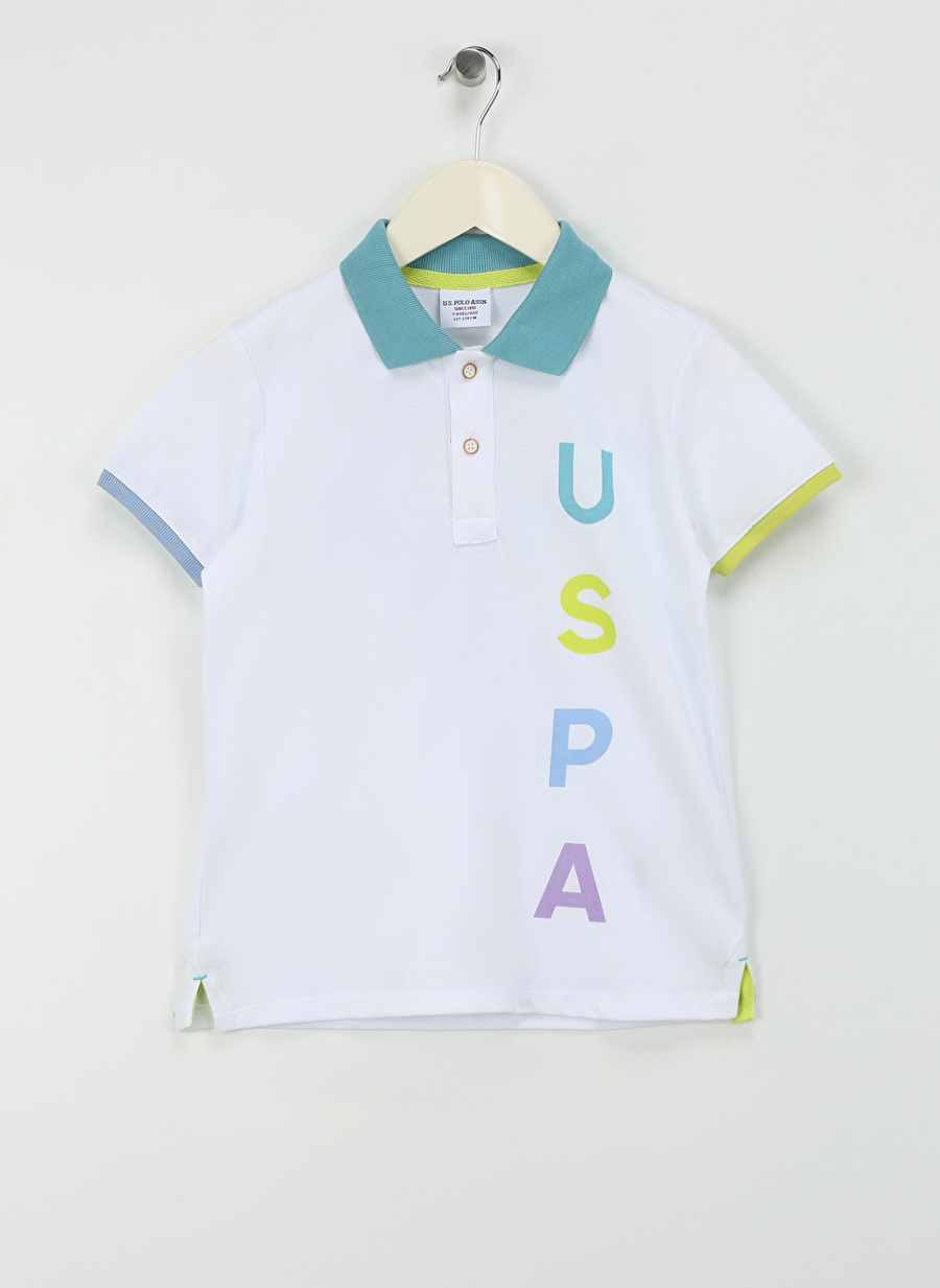 U.S. Polo Assn. Beyaz Erkek T-Shirt DESAL