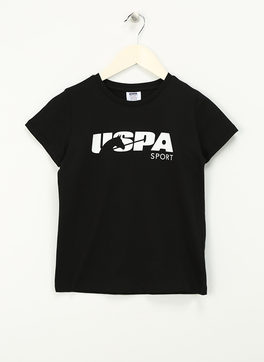 U.S. Polo Assn. Siyah Erkek T-Shirt MONROKIDS