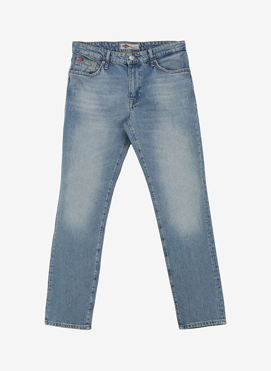 Lee Cooper JAGGER POSEY DB LIGH Normal Bel Slim Fit Erkek Denim Pantolon 242 LCM 121078