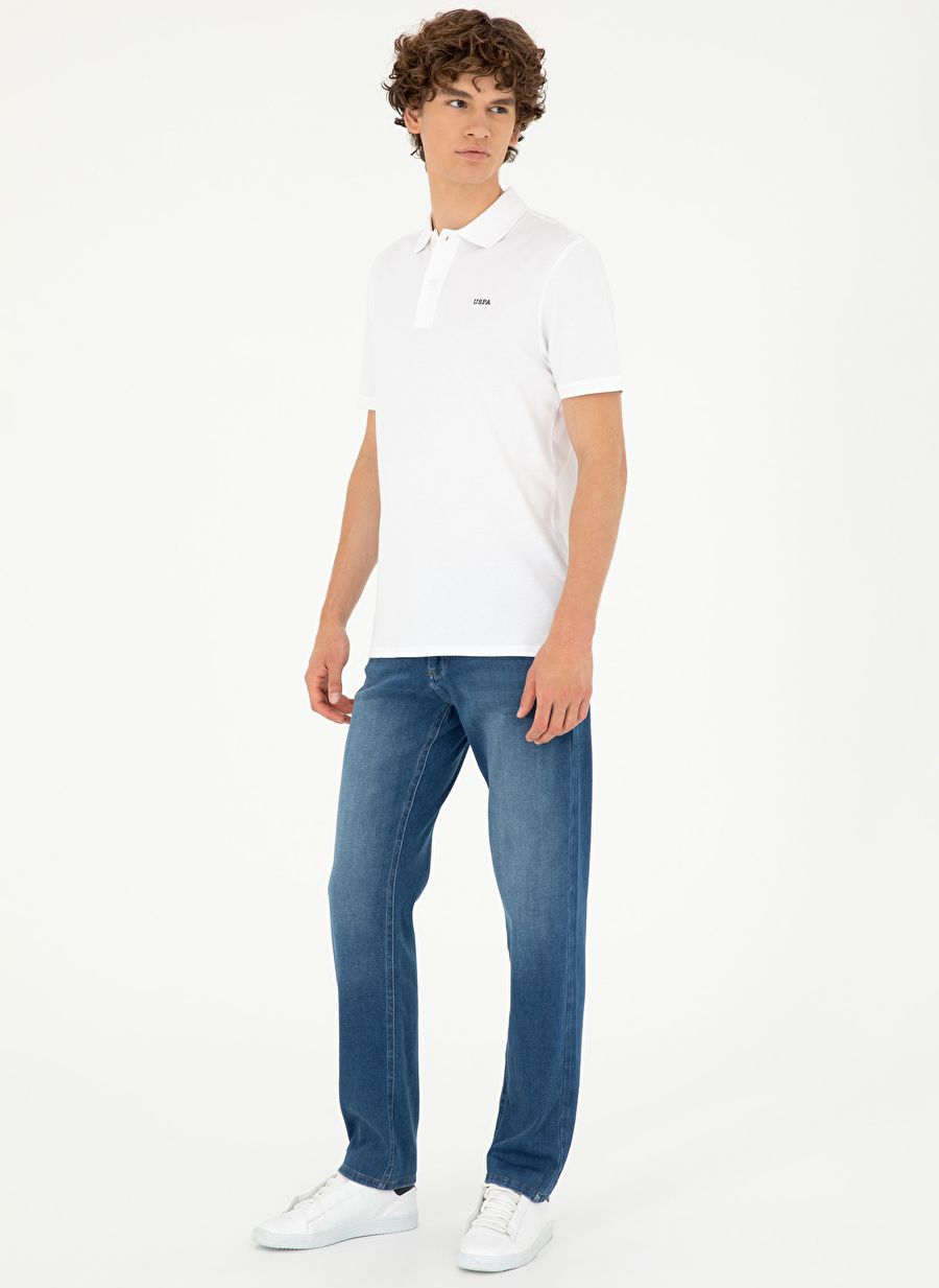 U.S. Polo Assn. Mavi Erkek Straight Denim Pantolon DANILO _2