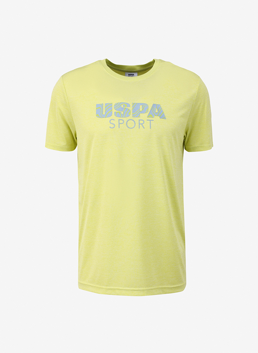 U.S. Polo Assn. Bisiklet Yaka Fıstık Erkek T-Shirt CIGA