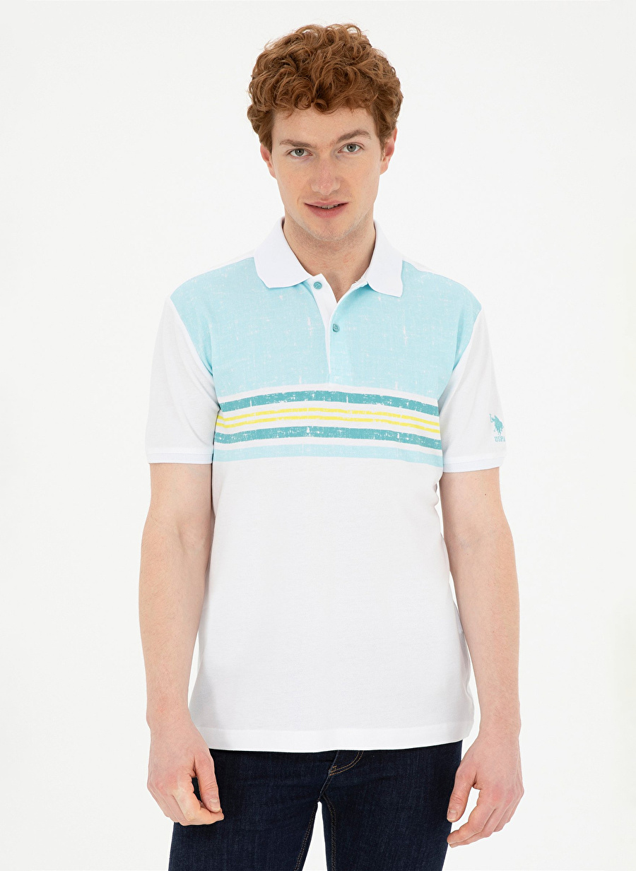 U.S. Polo Assn. Mint Erkek Regular Fit Polo T-Shirt GAMARA