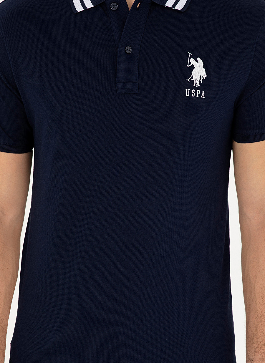 U.S. Polo Assn. Lacivert Erkek Slim Fit Polo T-Shirt GSD01IY024_5