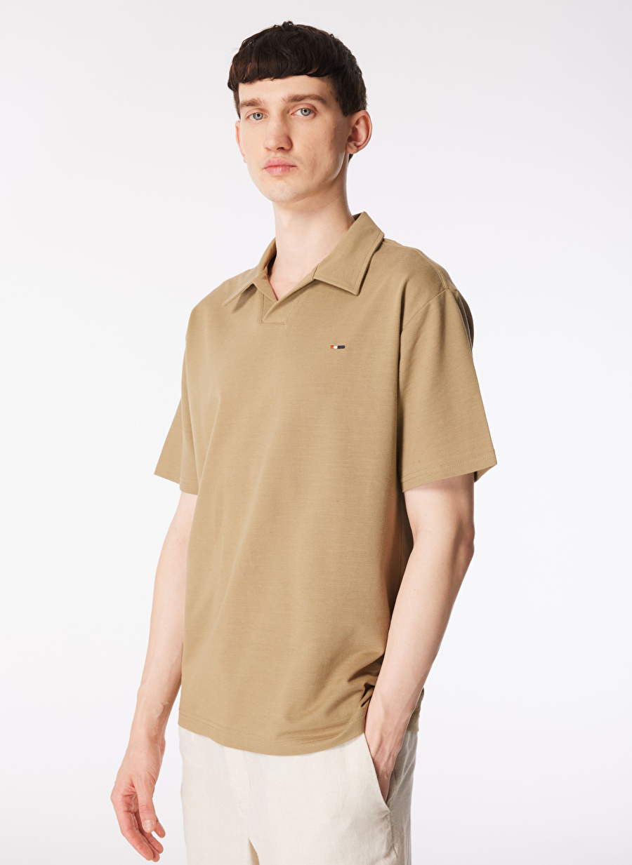 U.S. Polo Assn. Haki Erkek Comfort Fit T-Shirt ONGA