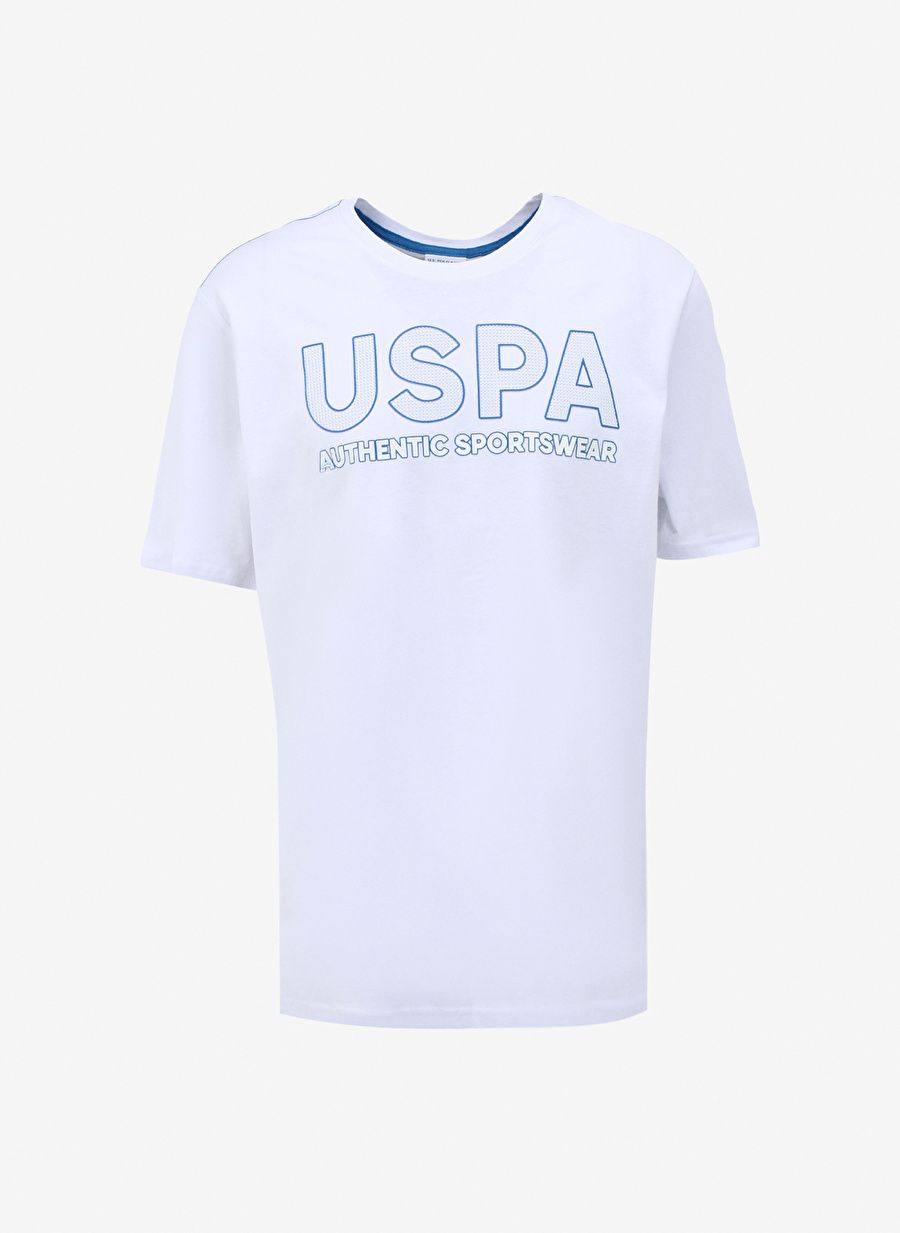 U.S. Polo Assn. Polo Yaka Beyaz Erkek T-Shirt SELIZIY024