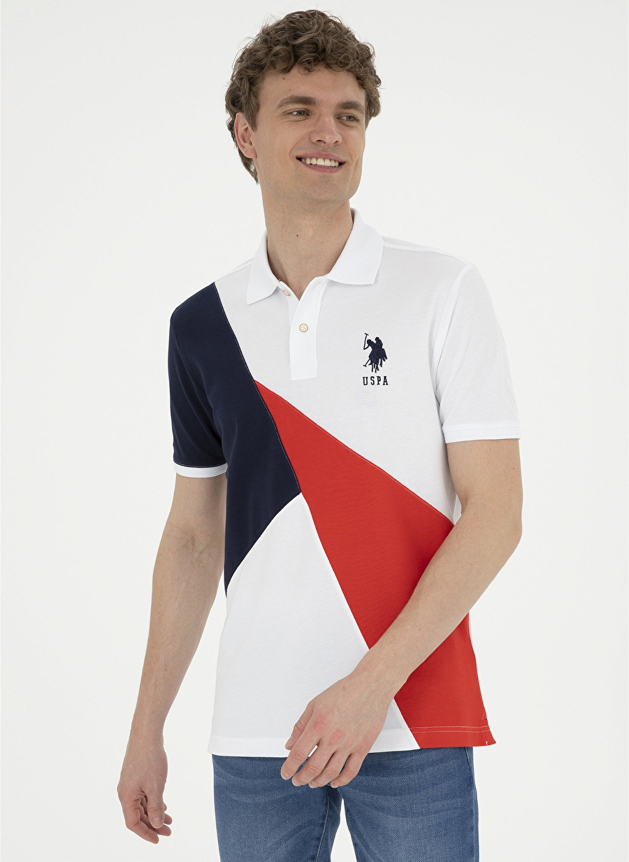 U.S. Polo Assn. Lacivert Erkek Regular Fit T-Shirt T-ORTE