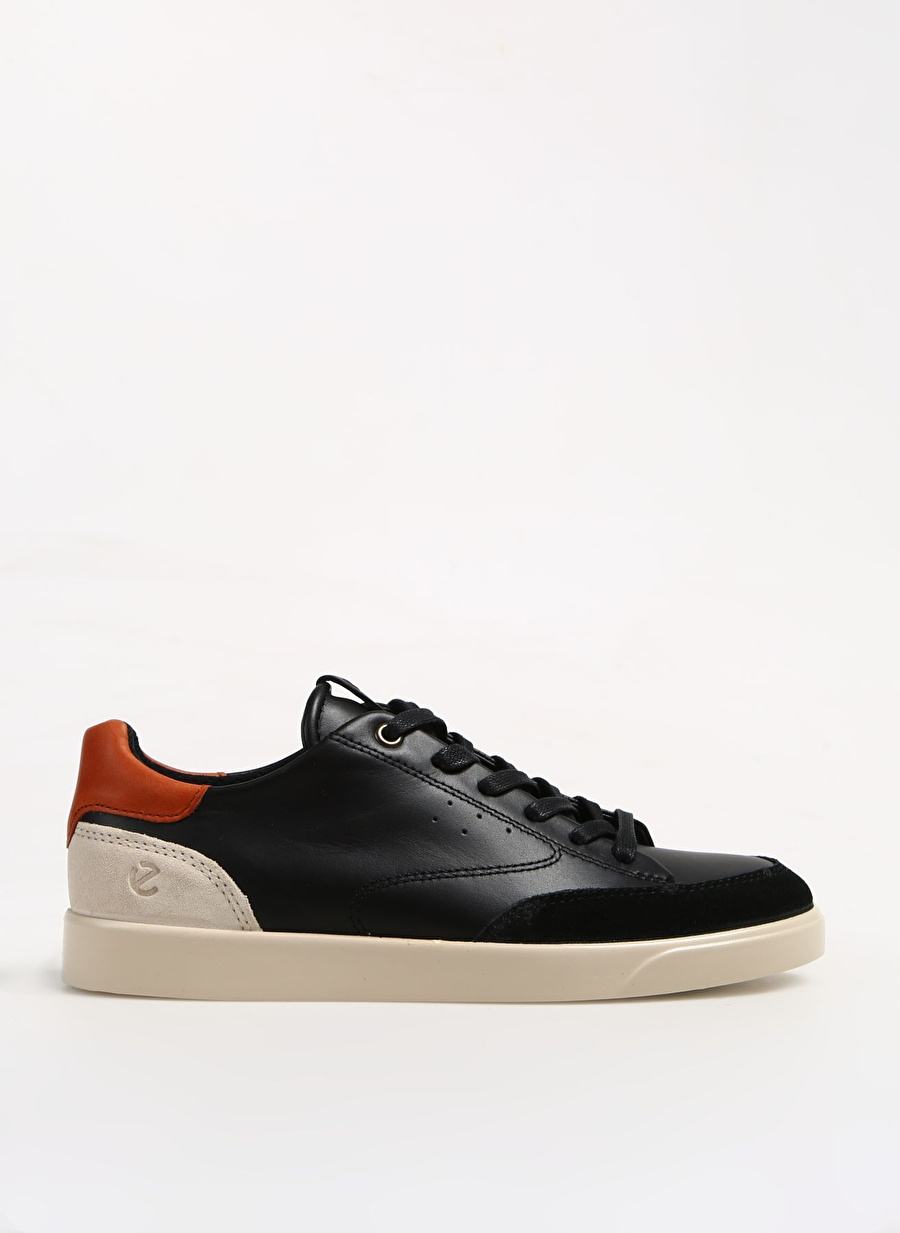 Ecco Siyah Kadın Deri Sneaker 21285360801