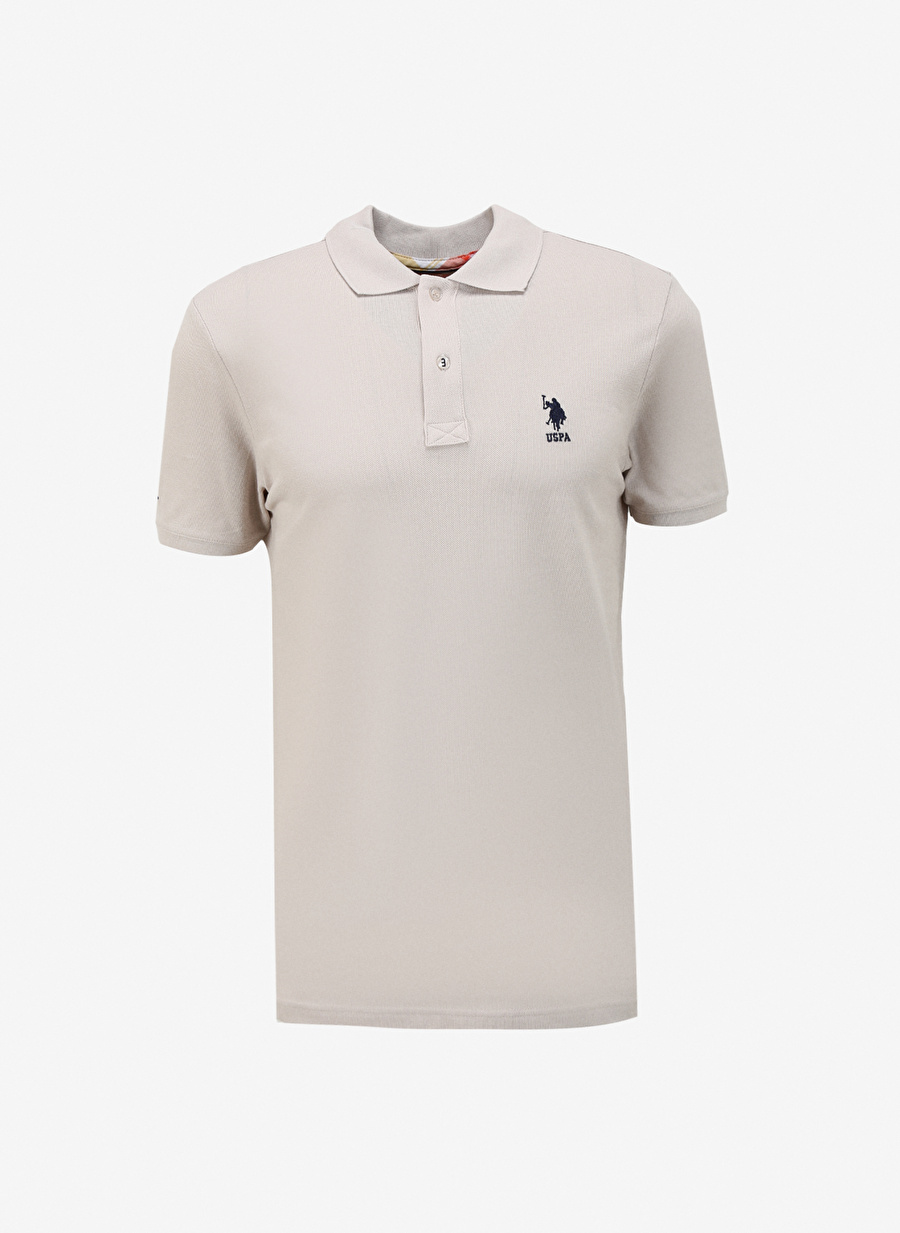 U.S. Polo Assn. Taş Erkek Slim Fit T-Shirt TP04IY024