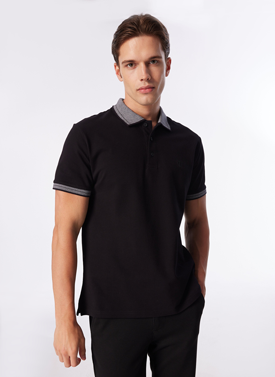 Beymen Business Siyah Erkek Polo T-Shirt 4B4824200016