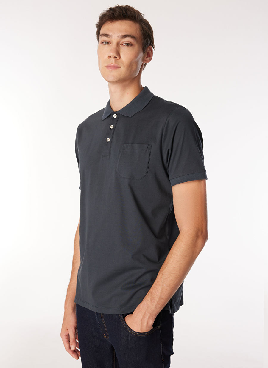 Beymen Business Antrasit Erkek Polo T-Shirt 4BX482420007