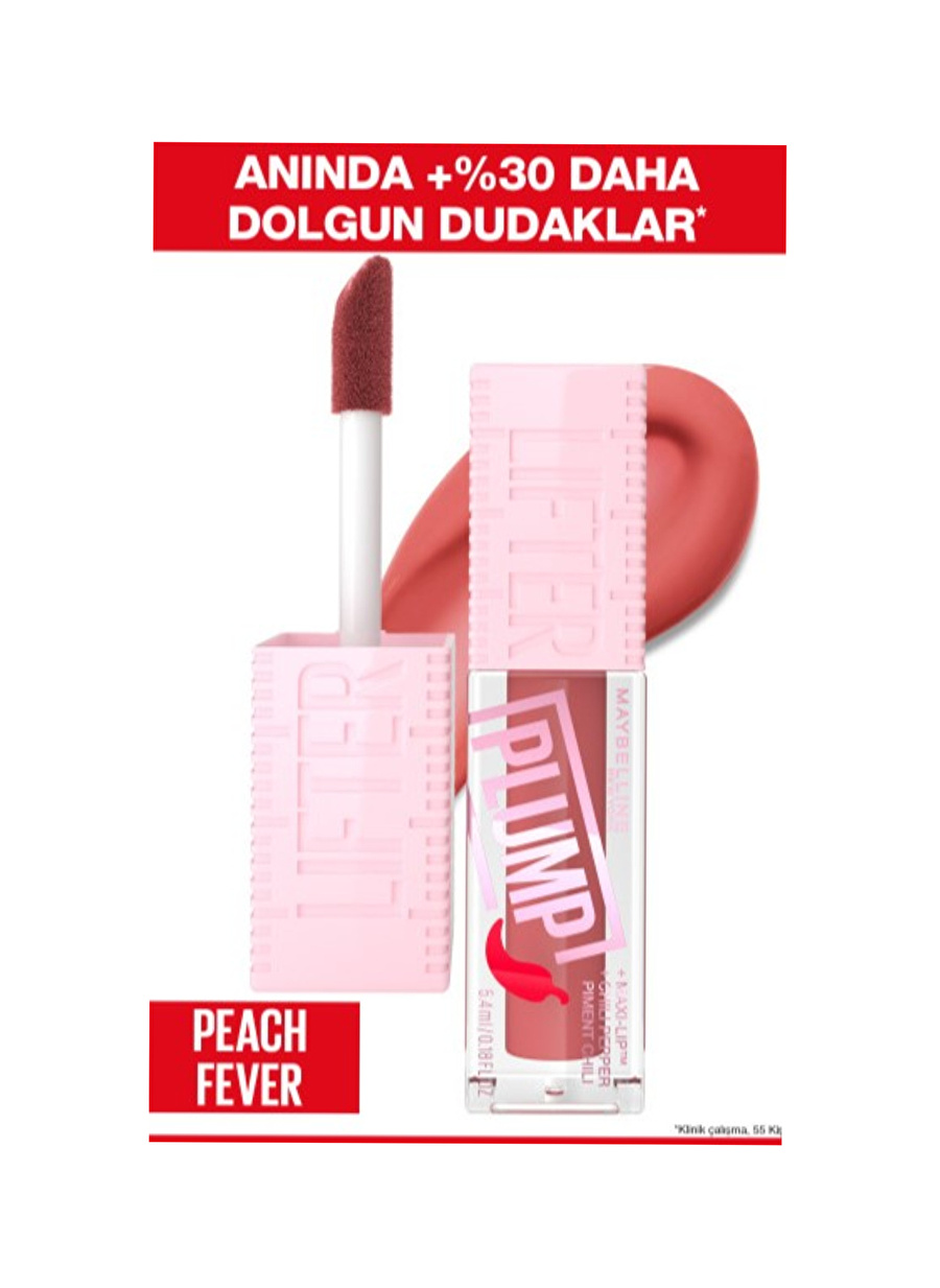 Maybelline New York Lifter Plump Dudak Parlatıcısı- 005 Peach Fever