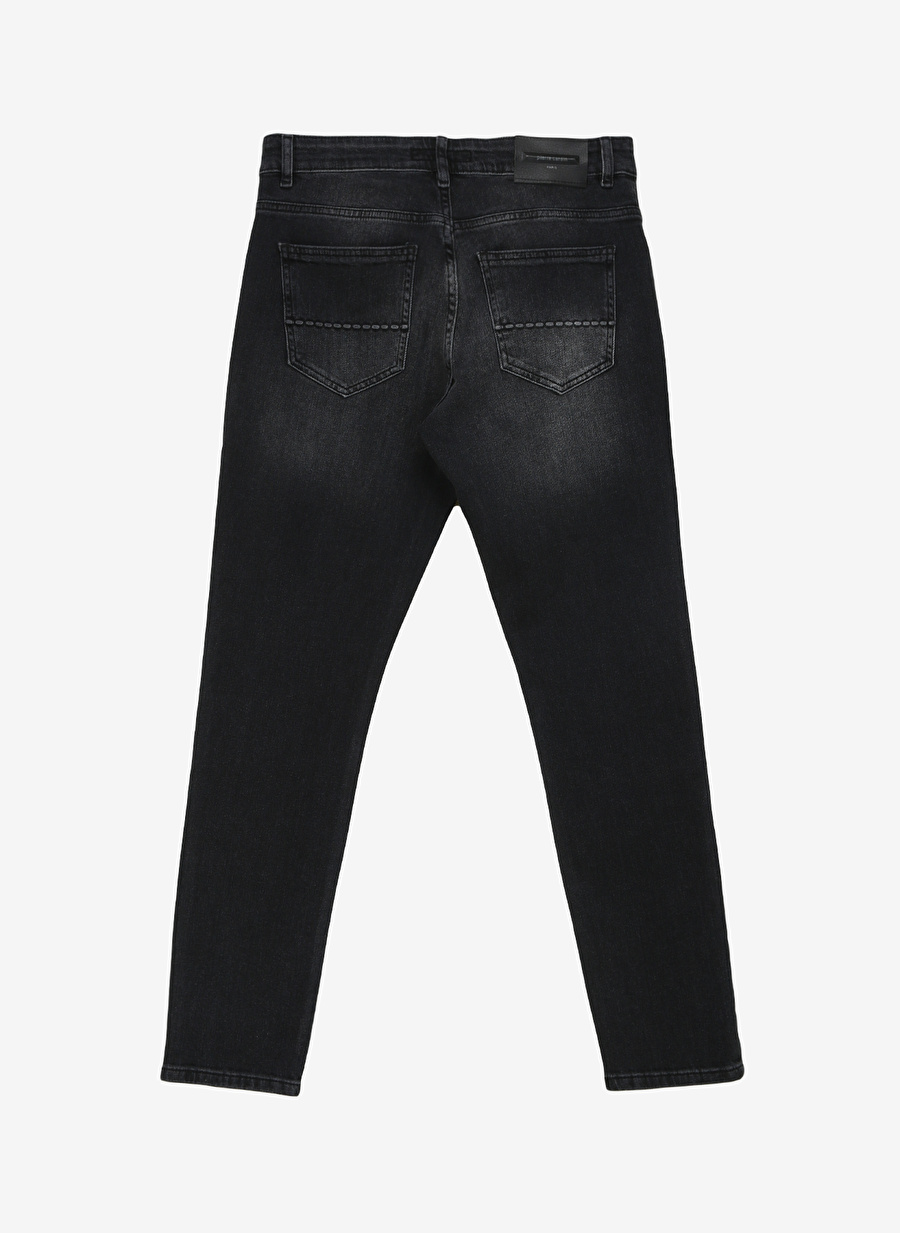 Pierre Cardin Normal Bel Normal Paça Slim Fit Antrasit Erkek Denim Pantolon FALUN_1