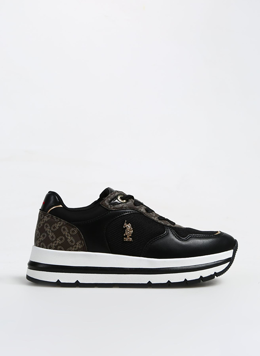 U.S. Polo Assn. Siyah Kadın Sneaker A10153262512010