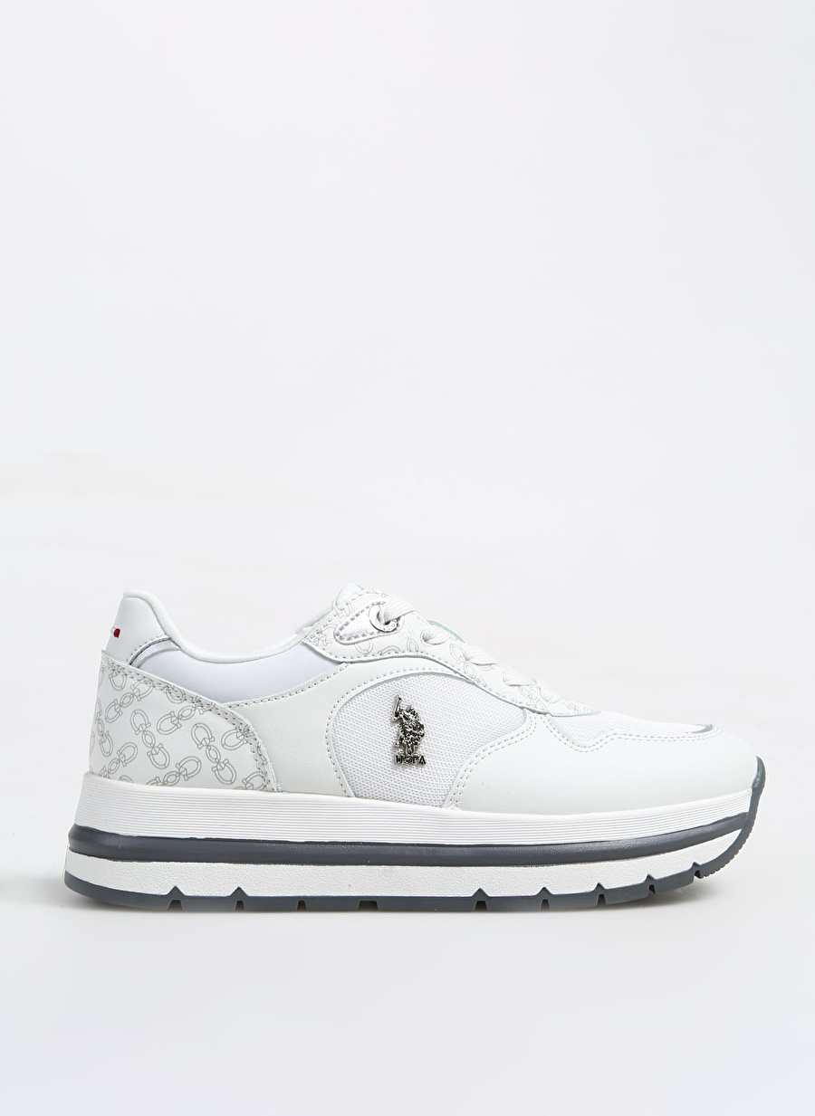 U.S. Polo Assn. Beyaz Kadın Sneaker A10153262312010