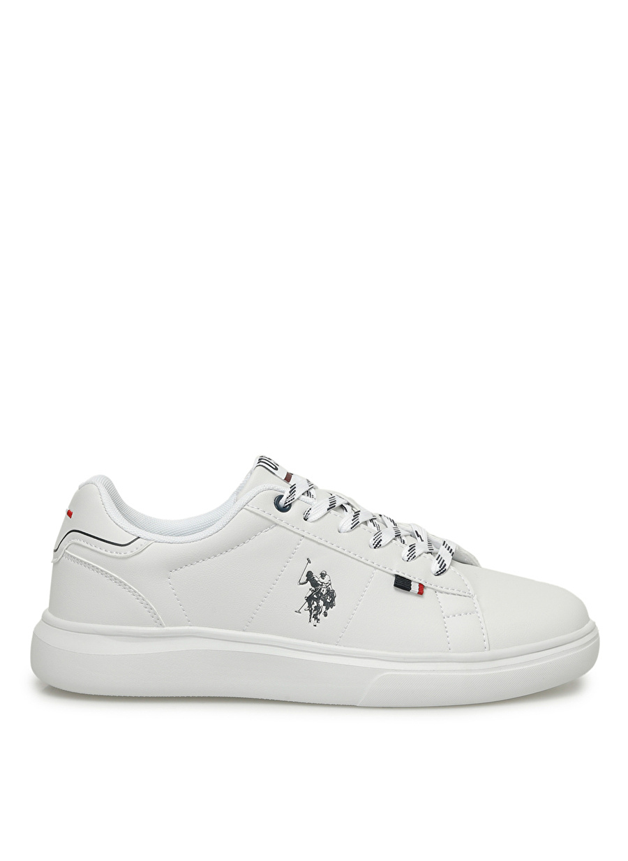 U.S. Polo Assn. Beyaz Erkek Sneaker ARES 4FX