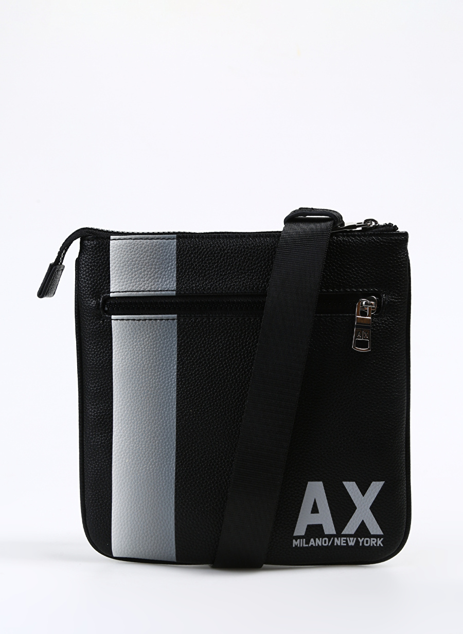 Armani Exchange Siyah Erkek 22x22,5x1 cm Postacı Çantası 952489 4R818 00020  MAN'S FLAT CROS