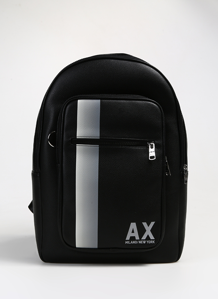 Armani Exchange Siyah 32x39x15 cm Erkek Sırt Çantası 952600 4R818 00020  MAN'S BACKPACK