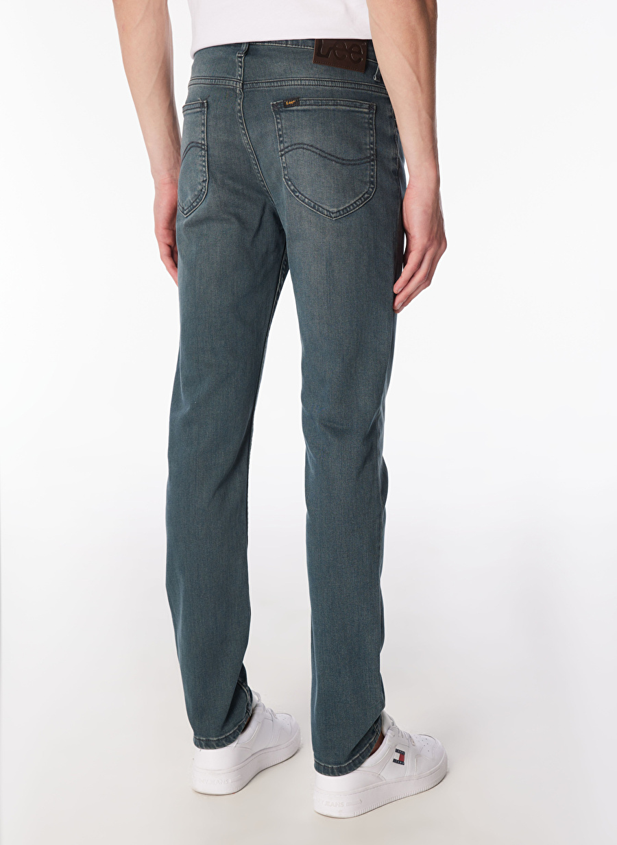 Lee Normal Bel Slim Fit Taş Erkek Denim Rider Jean Pantolon L70115858_4