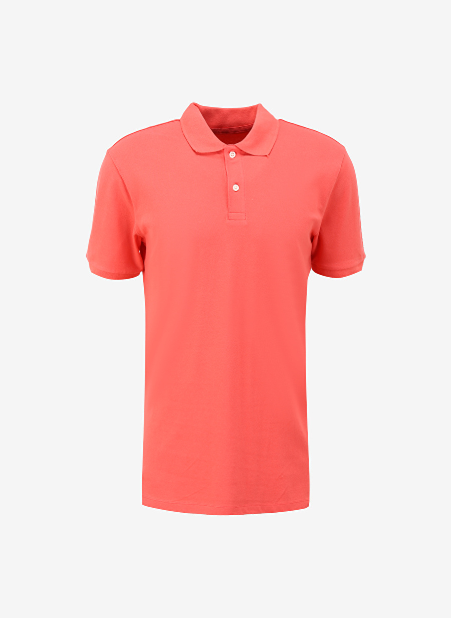 Gap Düz Mercan Erkek Polo T-Shirt 550531